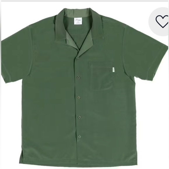 Hidden NY Camp Collar Shirt 👕 💚 - Picture 2 of 6